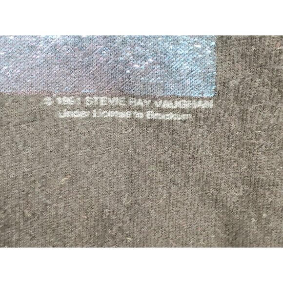 Stevie Ray Vaughan T Shirt 1954-1990 Tour Memorial Black Concert SZ XL Vintage - Picture 2 of 8